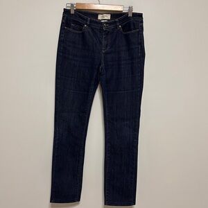 Maxmara Women's size 10 Weekend WII Slim Leg Dark Blue Jeans Med Rise